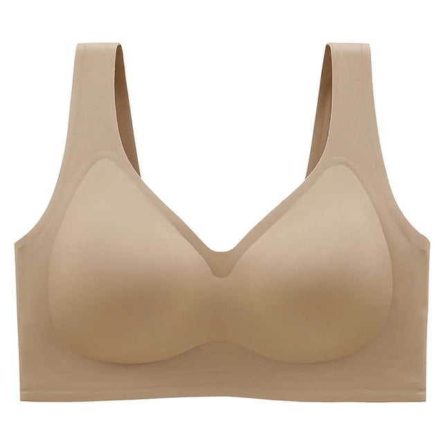Timegard Seamless Bras for Women Plus Size Full Coverage High Support Comfortable Everyday Sports Bras