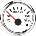 thumbnail image 4 of Point Alarm Car Gauge Vehicle Meter 12V Automobile 52mm Water Temp Oil Press Fuel Pressure Volt Indicator For Motorcycle Boat, 4 of 6