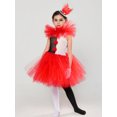 thumbnail image 2 of SUNSIOM Costumes d'Halloween pour Filles, Robe de Cosplay en Tulle, Chapeau, Gants, Bas, Ensemble de Fête, 2 of 9