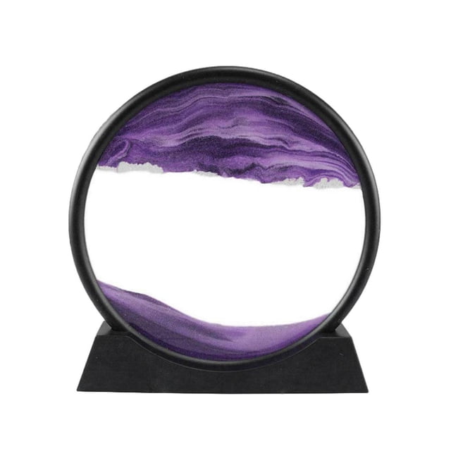 DOLITY Art de Sable en Mouvement Rond Images Dynamiques Ne Répétient Jamais 12 Po
