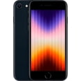 thumbnail image 1 of Téléphone Apple iPhone SE G3 64 Go (2022) GSM Déverrouillé Minuit (Remis à Neuf : Bon), 1 of 5