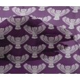 thumbnail image 4 of oneOone Viscose Chiffon Fabric Owl Block Decor Fabric Printed BTY 42 Inch Wide, 4 of 4