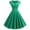Green, variant on TIMIFIS Women Short Sleeve 1950s Retro Vintage Cocktail Party Swings Dress Polka Audrey Dress Casual Sundress A-Line Work Dress Wedding Guest Dresses ummer