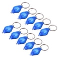thumbnail image 2 of TFixol10 Pcs Mini Portable LED Light Flashlight Keychain Ultra Bright Key Ring Emergency Camping Lamp Light Torch, 2 of 7