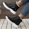 thumbnail image 4 of LSLJS Womens Snow Boots Versatile Warm High-top Snow Boots Cotton Shoes Velvet Work Boots, 4 of 5