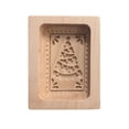 thumbnail image 2 of Oleegame 2PC Cookie Mold DIY Baking Moulds Wooden Cookie Cookie Moulds Embossing Craft Decorative Baking Tools For Christmas Thanksgiving Christmas Kitchen, 2 of 3