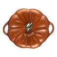 thumbnail image 2 of STAUB Ceramique 500 mL Ceramic Pumpkin Cocotte, Cinnamon, 2 of 11