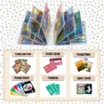 thumbnail image 3 of Trading Card Holder Card Album Binder, Trading Card binder, Present for Children, Folder Book Collectible Card Album, 4-Pocket with 30-Pages 240-Trading Cards Capacity-(PHL2), 3 of 5