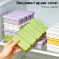 thumbnail image 4 of Silicone Ice Cube Tray with Lid Large Ice Mold for Slow Melting Freeze Store Soup Sauce Broth Food-Grade Silicone Freezer Container for Leftovers Vegetables, 4 of 7