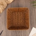 thumbnail image 2 of Yhmxh Imitation Woven Fruit Basket Snack Bread Snack Basket Fruit And Vegetable Display Basket Storage Basket Home and Kitchen kitchen Accessories kitchen Essentials, 2 of 5