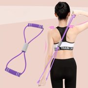 Resistance Bands Set, EDHITNR 8 Shape Pulling Rope for Posture Correction Body Shaping, Versatile Elastic Fitness Equipment for Home Gym Workout Yoga Physical Therapy