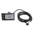 thumbnail image 4 of Electric Bicycle Instrument Controller, LCD Display Instrument Controller, Light Weight for Scooters Accessory Meter Control Electric Bicycles 24V/36V 250W/350W,36V/48V 250W/350W, 4 of 7