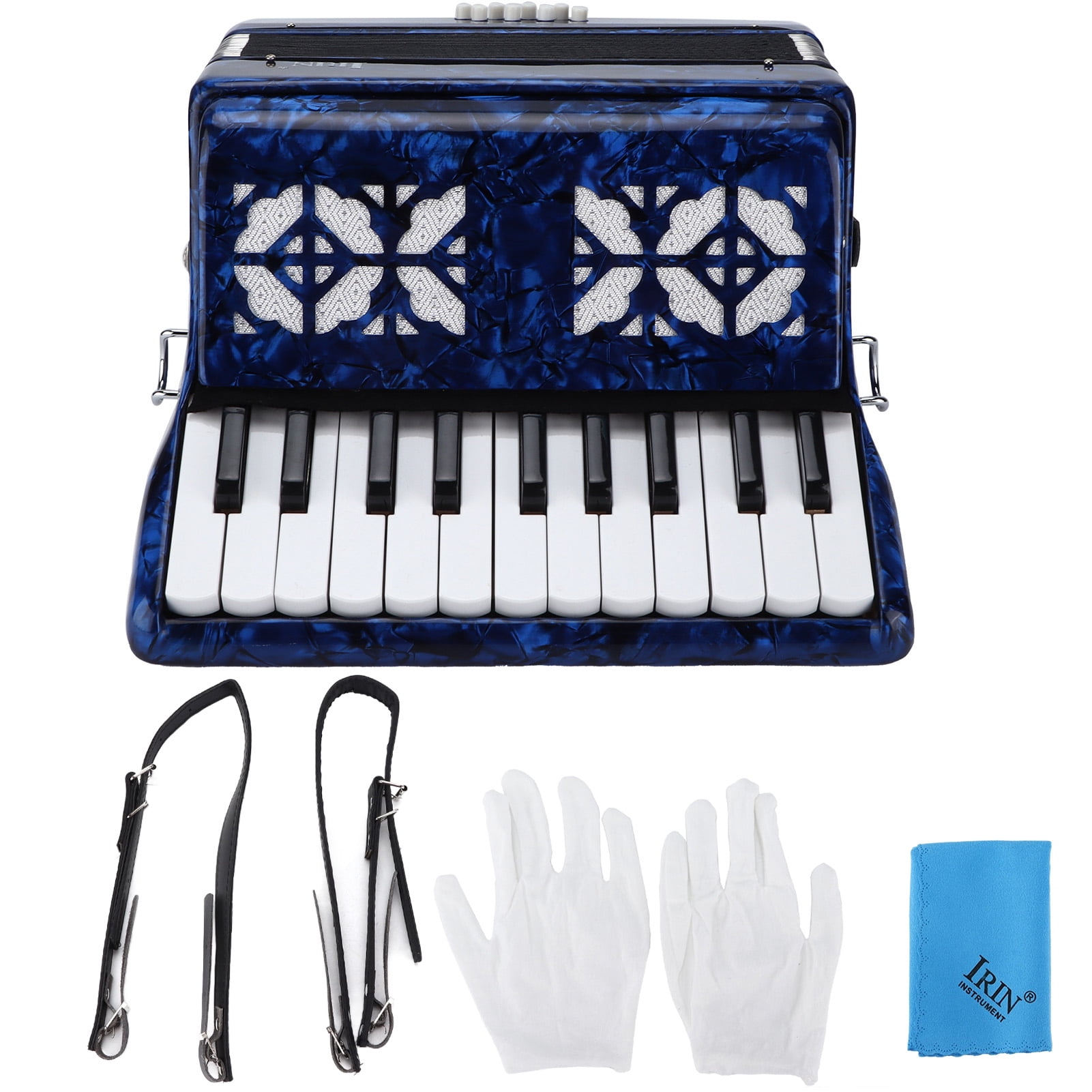 Instrument Clavier, Accordéon Couleur Vive 22 Touches Piano Accordéon Débutant Design Révolutionnaire