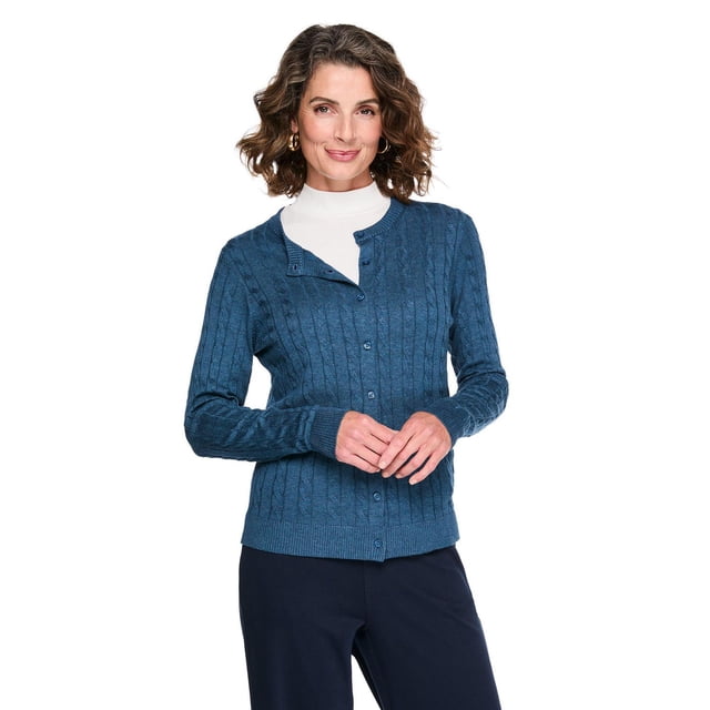 Iyla Women's Cable Knit Cardigan