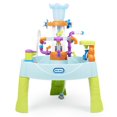 thumbnail image 1 of Flowin' Fun Water Table with 13 Interchangeable Pipes, 3 Play Stations, and Hose Attachment, 1 of 7