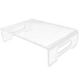 thumbnail image 4 of Stable Desk Stand,Monitor Stand Acrylic Transparent Lightweight Monitor Stand Desktop Supplies Achieve More, 4 of 14