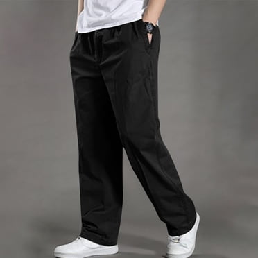 RKSTN Pants for Men Fall Cargo Pants Slim Solid Straight Pants Casual Outdoor Sports Overalls Pants Loose Trousers Straight Leg Pants