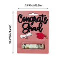 thumbnail image 2 of MesaSe Graduation Congrats Money Holder Graduation Wooden Congrats Cards for Friends Graduation Gift, 2 of 2
