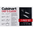 thumbnail image 2 of CUISINART 66-7 Chef`s Classic Nonstick Hard-Anodized 7-Piece Cookware Set, Black, 2 of 5