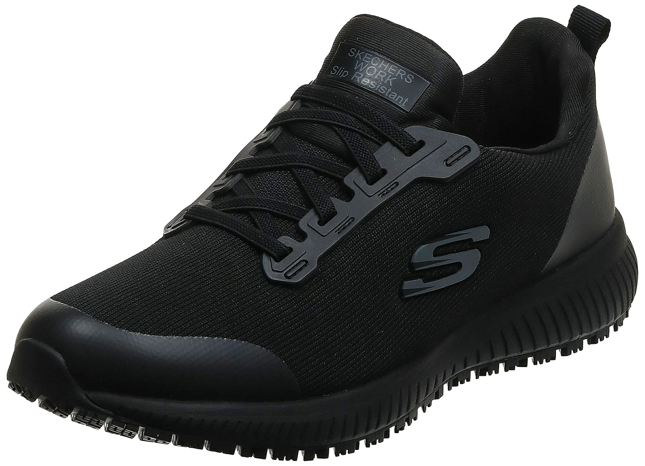 Skechers Hommes 77222 Chaussures de Sécurité à Enfiler à Bout Souple