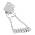 thumbnail image 1 of Pont Queue Remplacement, Métal Ouvert Guitare Queues Pièces Accessoires avec Vis pour Instrument de Musique pour Jazz Argent, 1 of 8