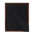 thumbnail image 4 of DesignOvation Gallery Wood Picture Frame (Set of 4), 8" x 10", Walnut Brown, 4 of 6