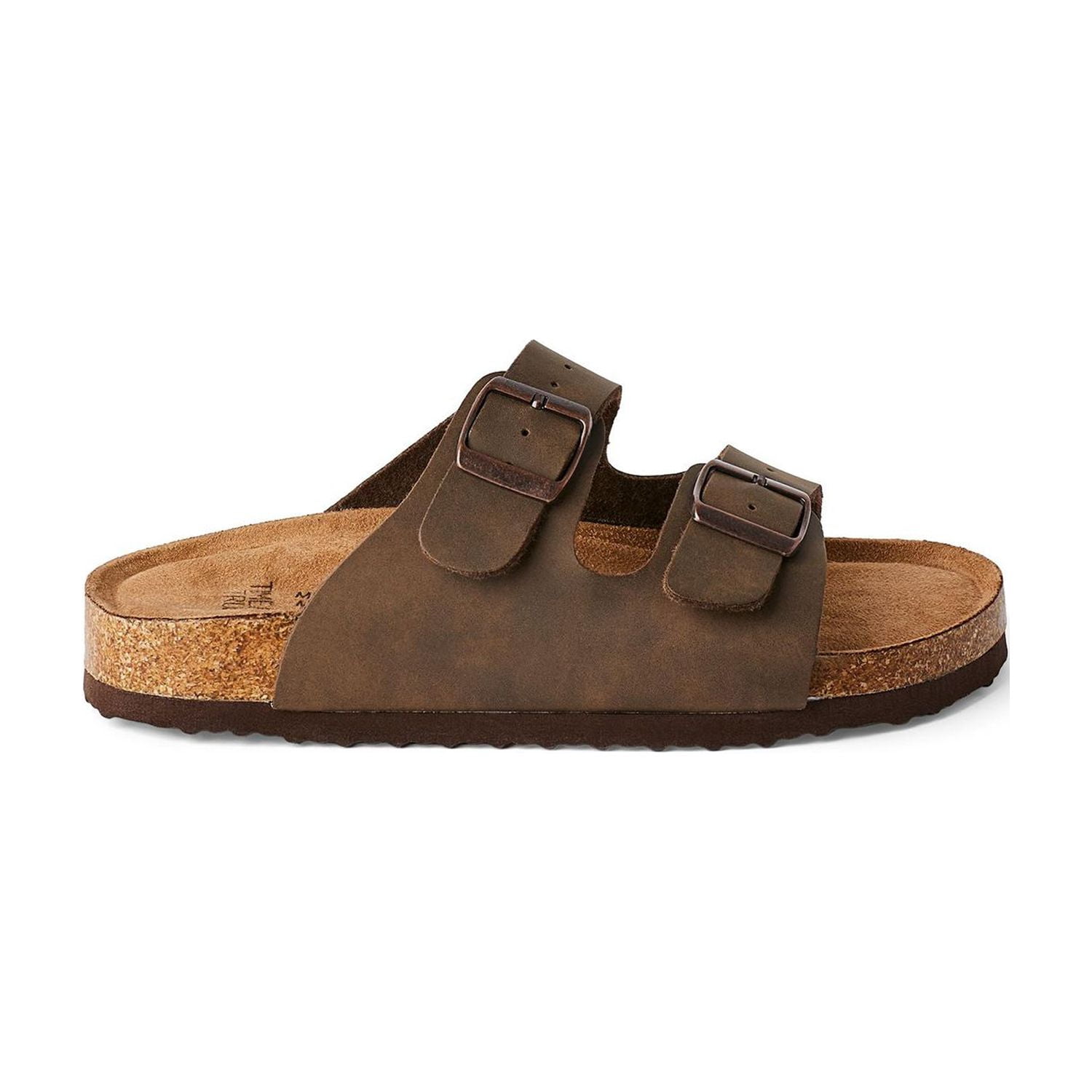 Time and Tru Women's Double Buckled Sandals