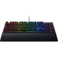 thumbnail image 1 of Razer BlackWidow V3 Mechanical Gaming Keyboard: Green Mechanical Switches - Tactile & Clicky - Chroma RGB Lighting - Compact Form Factor - Programmable Macro Functionality - USB Passthrough (Renewed), 1 of 5