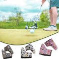 thumbnail image 4 of Couverture de Tête de Putter de Golf Imperméable Couverture de Tête de Bande Dessinée en Forme d'Animal Protecteur Protection de Pièce de Rechange Couvre Accessoires de Sport Noir, 4 of 6
