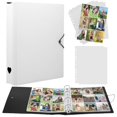 thumbnail image 3 of Photocard Binder Set Portable Photocard Holder with 50 Pages 9 Pocket Large Capacity Binder Photocard Album Holds 450 Cards D-Ring Photocard Binder Photocard Holder Binder Book for Photo, 3 of 11