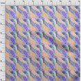 thumbnail image 4 of oneOone Rayon Purple Fabric Abstract Geometric Sewing Material Print Fabric by The Yard 56 Inch Wide, 4 of 4