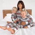 thumbnail image 4 of Pyjamas de Noël Assortis pour Famille Ensembles Automne et Hiver Décontracté Ample Manches Longues avec Col Rond Imprimé de Noël Pyjamas de Noël pour Enfants Taille Enfant:10-12 Ans, 4 of 8