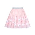 thumbnail image 2 of Girls Skirt Pink Bunny Rabbit Sequins Sparkling Tutu Dancing 2-3 Years, 2 of 6