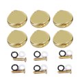 thumbnail image 1 of 6Pcs Metal Tuner Knobs, Replacement Guitar Tuning Peg Buttons for Acoustic Electric Guitar, 1 of 7