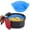 Sky Blue, variant on SuoKom Air Fryer Silicone Pot Food Safe Air fryers Oven Accessories | Replacement of Flammable Parchment Liner Paper Easy Cleaning Basket After Using Air fryer