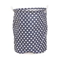 thumbnail image 1 of Collapsible Canvas Laundry Hamper Basket - Foldable Storage Bin for Toys, Blankets & Home Organization, 1 of 6