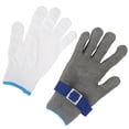 thumbnail image 2 of Greensen Anti‑Cutting Steel Gloves Level 5 Safety Universal Stainless Steel for Hand Protection,Level 5 Safety Stainless Steel Gloves,Level 5 Safety Gloves, 2 of 8