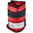 thumbnail image 2 of Sammons Preston Cuff Weight, 8 lb, Red, 2 Velcro Strap & D-Ring Closure, Grommet for Easy Hanging, Lead Free Steel Ankle & Wrist Weights, For Strength Building & Injury Rehab, Sold Individually, 2 of 4