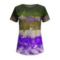 thumbnail image 4 of Pompotops Blouse Décontractée Ample pour Femme, Mode, Imprimée, Col Rond, T-Shirt, Chemises, Blouse, T-Shirt Imprimé, Liquidation, 4 of 5