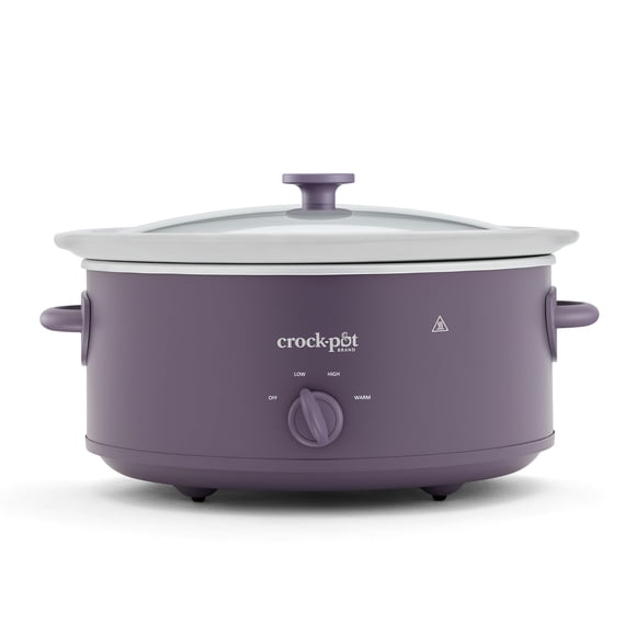 Crock-Pot Série Design Mijoteuse Manuelle de 7 Pintes, Pomme de Terre Violette