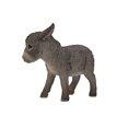 thumbnail image 4 of Garden Decor Animal Statue Standing Grey Donkey Looking Right Statue, 4 of 5