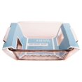 thumbnail image 2 of Plat de Cuisson Carré - Verre - 8 X 8 - Gaufré - Rose, 2 of 4