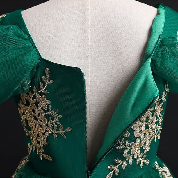 Déguisement Robe De Princesse Vampire Enfant – Avec Ailes De Chauve-souris Et Serre-tête – Taille 2 à 8 Ans