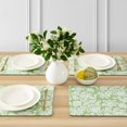 thumbnail image 2 of Laura Ashley Napperons en Liège 16 x 12 Pouces pour Tables de Cuisine et de Salle à Manger, Résistants à la Chaleur, Durables, Faciles à Nettoyer, Ensemble de 4, Adain Palace, 2 of 6