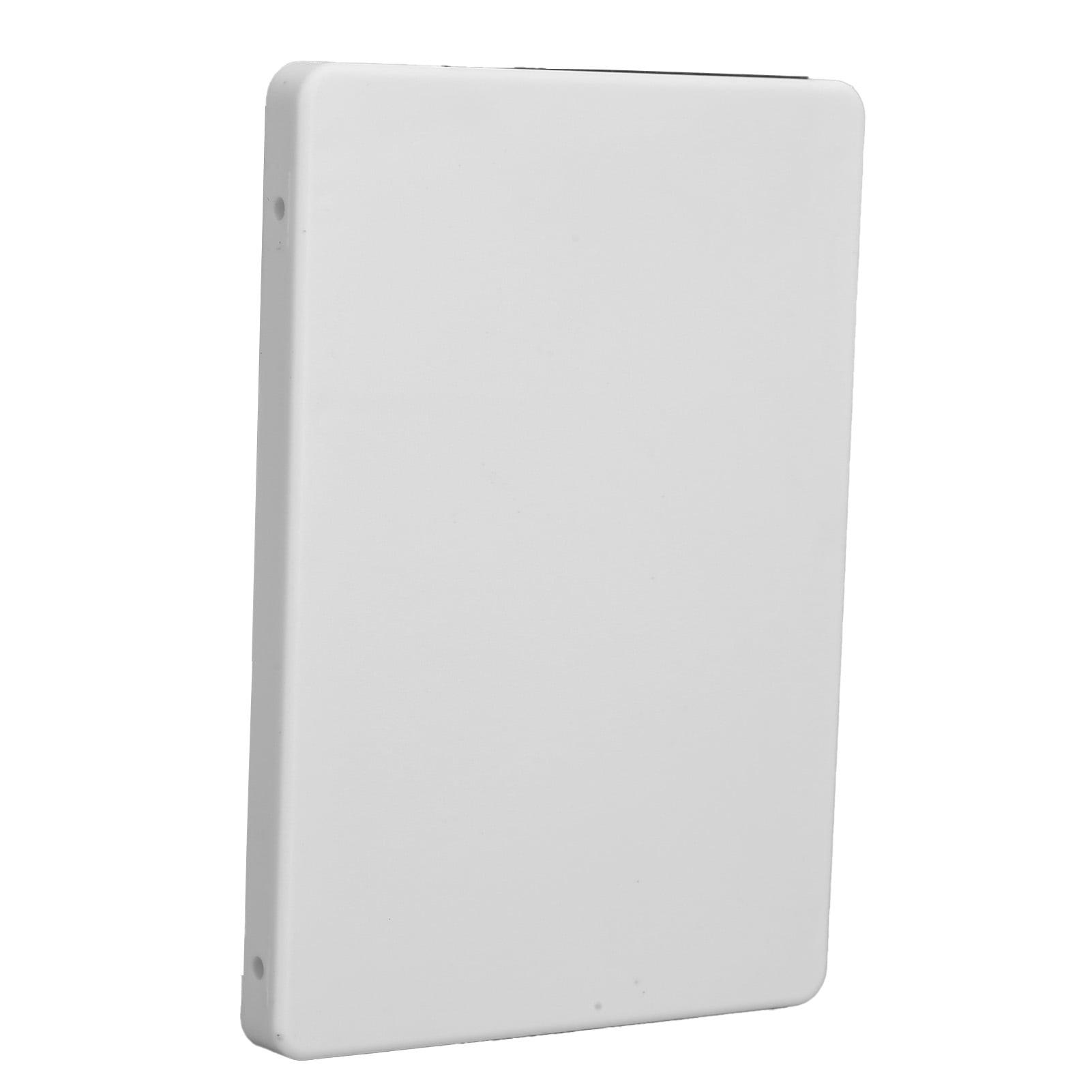 SSD Adapter Case, 2.5in MSATA To SATA3.0 Enclosure Hard Drive External 7mm With Screw For Desktop Computer For Laptop For Notebook White,Black