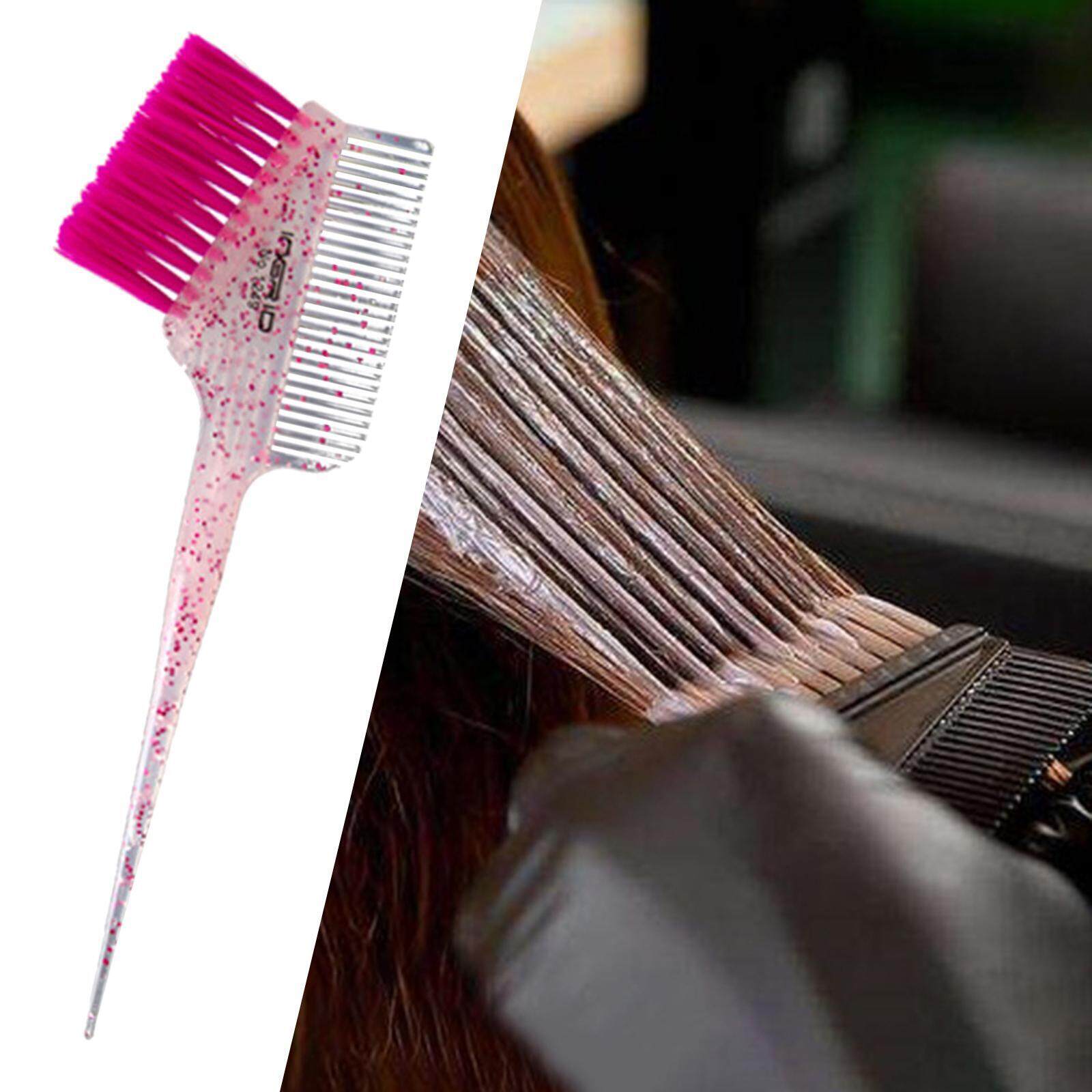 Pearl Hair Coloring Brush Comb Styling Tools Dyeing coloring tools for Salon Pearl Pink