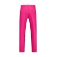 thumbnail image 3 of AherBiu Mens Dress Pants Pantalon Habillé pour Homme Taille Extensible devant Plat Grande Taille Coupe Ajustée Pantalon Extensible Classique Confortable, 3 of 3