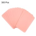 thumbnail image 3 of Unique Bargains 3.5' x 2' Blank Paper Business Cards Small Index Flash Cards Message Note Card, Pink 300 Pack, 3 of 5