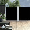 thumbnail image 1 of vidaXL Patio Retractable Double Side Awning 170x600 cm Black, 1 of 5