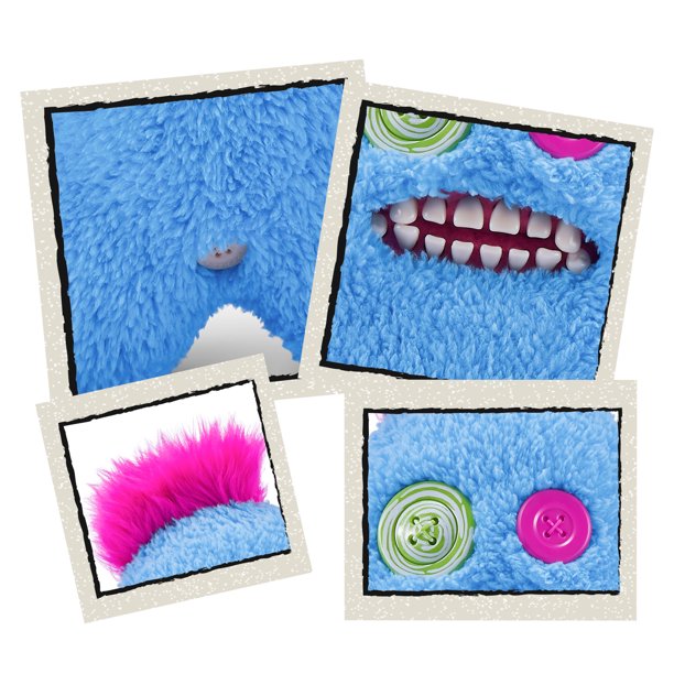 Fuggler Hairy Fuggs 9-inch Series 1 (Sasquoosh - Tuft - Blue) by
